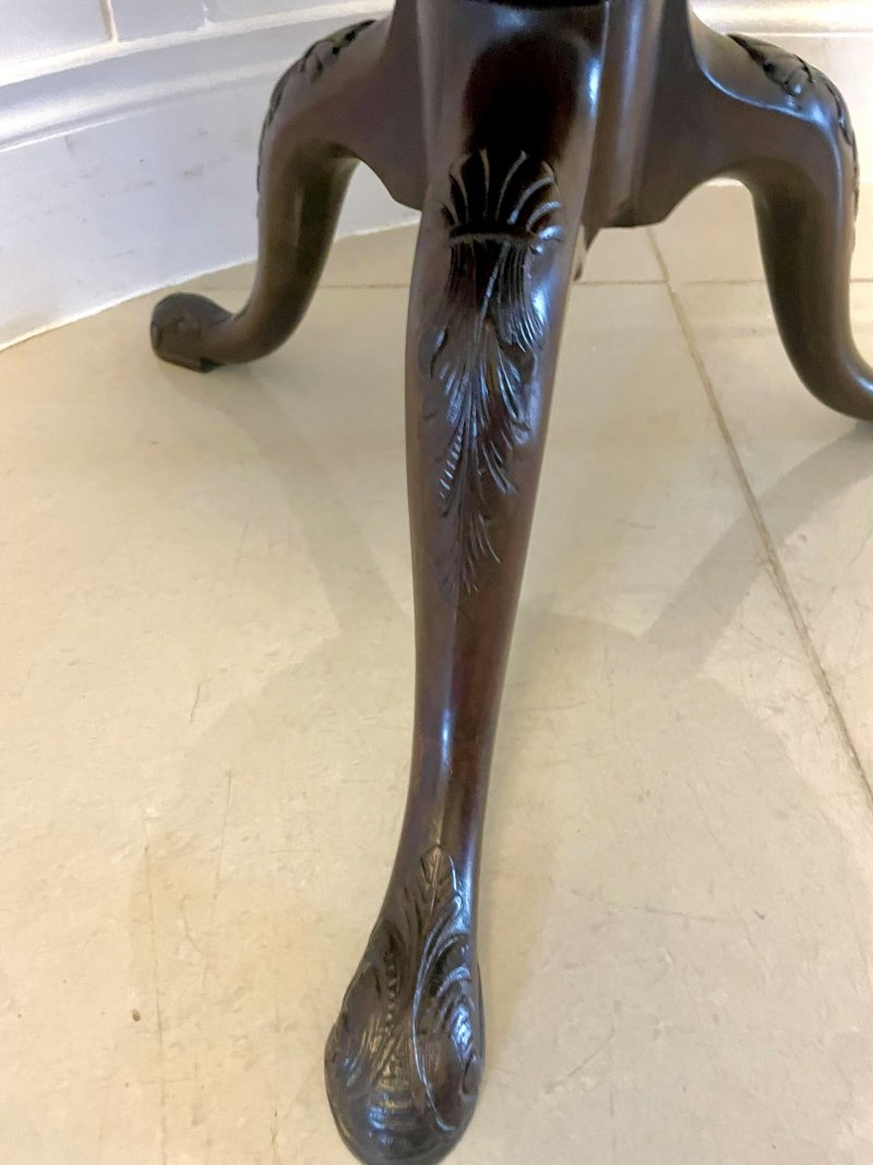 Antique George III Quality Mahogany Coffee Table - Image 6